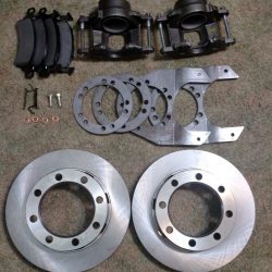 Disc Brake Upgrade Kit-4WD Front Rear Centric 906.65056