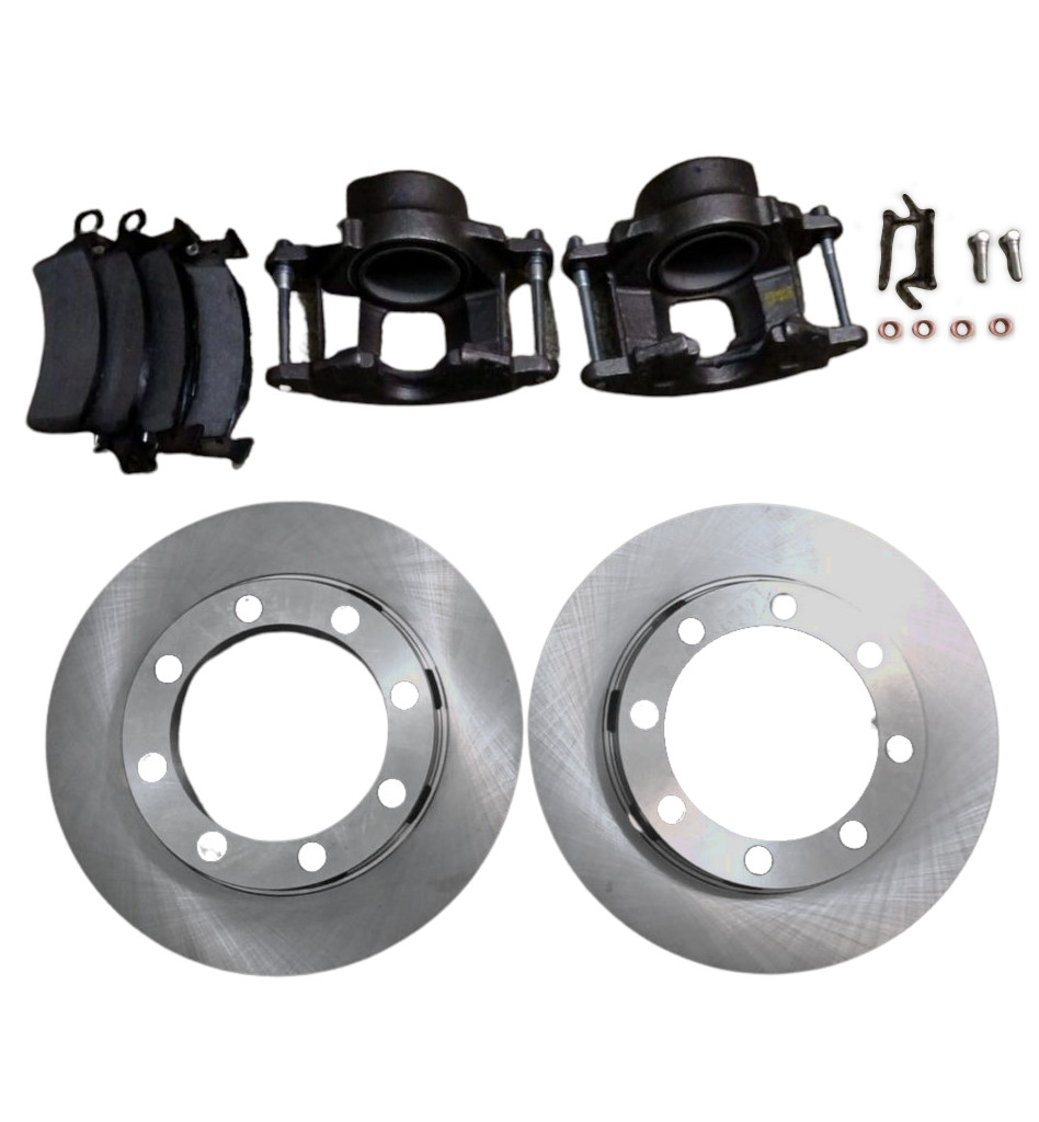 Dana 4410 Bolt Front Disc Brake Replacement Kit 1971 1986 Chevy