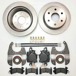 6-lug 14-bolt disc brake conversion kit w/ebrakes