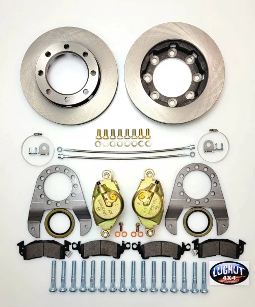 Pirate Jack Rear Disc Brake Conversion Kit For 1955-68 GM Full Size – Impala, Bel Air – DBK1012FS