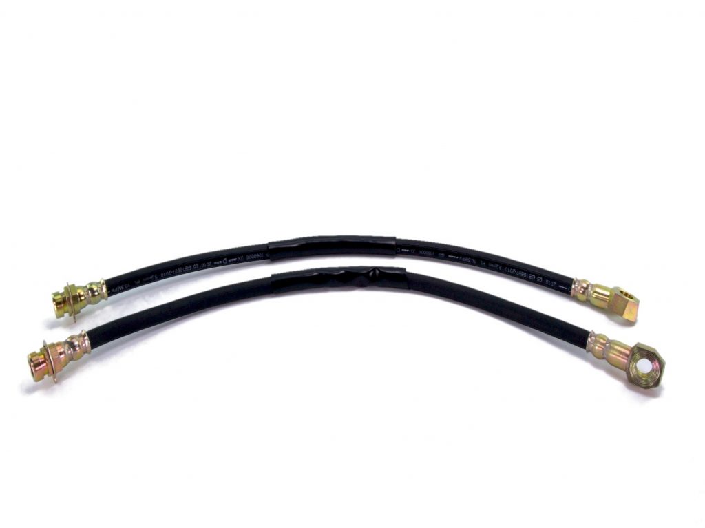 thumbnail image 2 of Britpart 2421S Stainless Steel Brake Hose Kit For Land Rover Series 3 LWB – Front & Rear, Standard Length 2 of 3