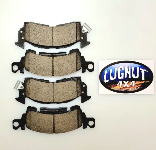 ceramic brake pads for 3/4 ton and 1-ton trucks