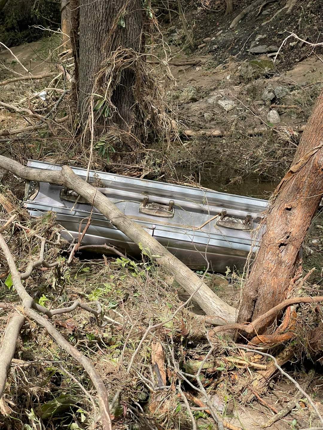 Hurricane Helene unearthed coffin