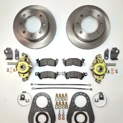 standard slide on 14-bolt disc brake conversion kit with ebrakes