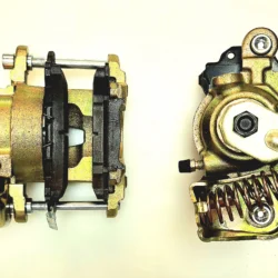 6-bolt emergency brake calipers for 3/4 ton truck